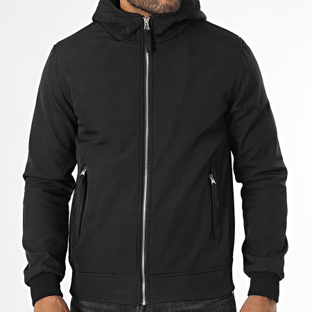 Frilivin - Veste Zippée A Capuche Noir