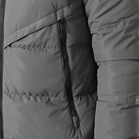 Frilivin - Doudoune Capuche Longue Gris