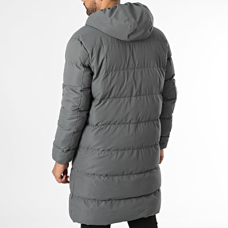 Frilivin - Doudoune Capuche Longue Gris