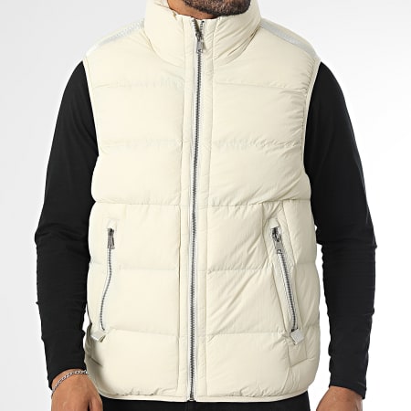 Frilivin - Abrigo sin mangas beige