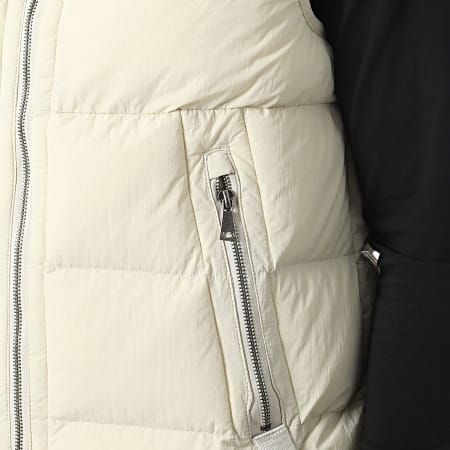 Frilivin - Abrigo sin mangas beige
