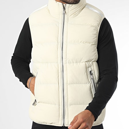 Frilivin - Abrigo sin mangas beige