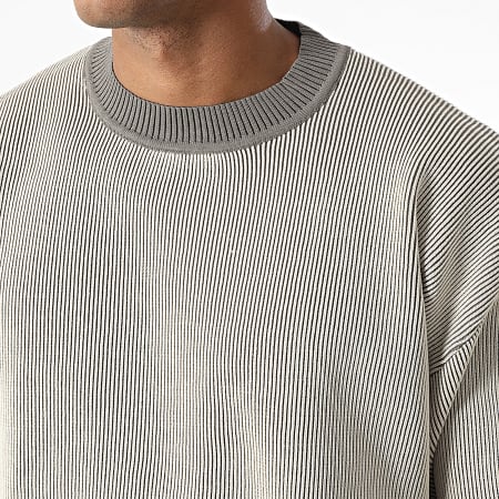 Frilivin - Pull Beige Marron
