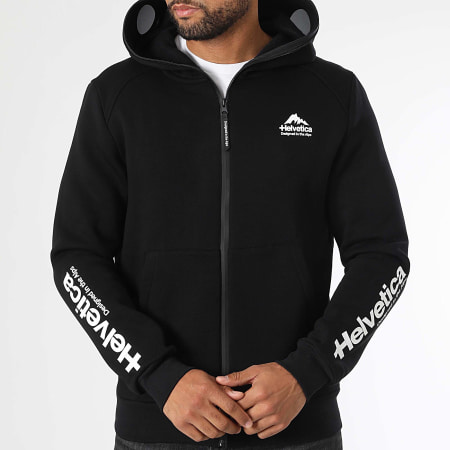 Alps Sweat Avec Fermeture Eclair Helvetica Sweat Zippé Capuche