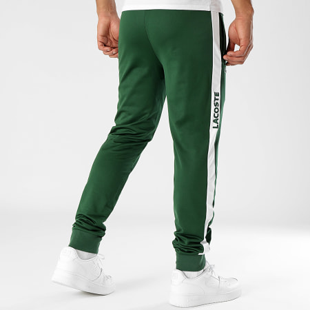 Jogging vert bande blanche 2025