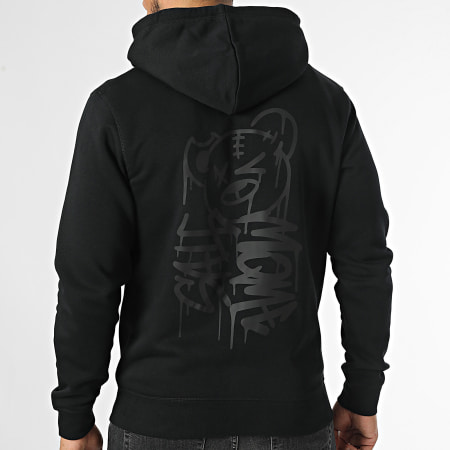 Sale Môme Paris - Sweat Zippé Capuche Nounours Dripping Graffiti Noir