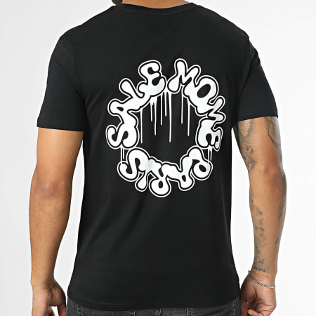 Sale Môme Paris - Tee Shirt Circle Graffiti Noir Blanc
