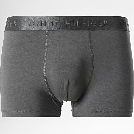 Tommy Hilfiger - Lot De 3 Boxers Trunk 2760 Bleu Marine Gris Anthracite