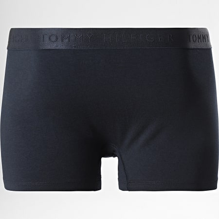 Tommy Hilfiger - Lot De 3 Boxers Trunk 2760 Bleu Marine Gris Anthracite