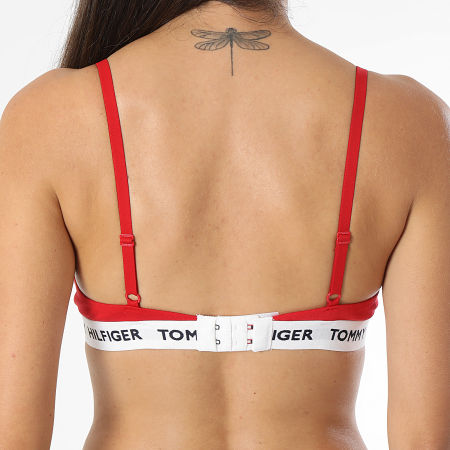 Tommy Hilfiger - Sujetador triángulo para mujer 5607 Rojo