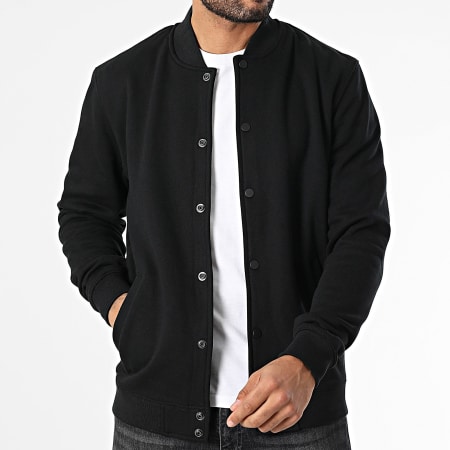 Urban Classics - Chaqueta Teddy TB207 Negra