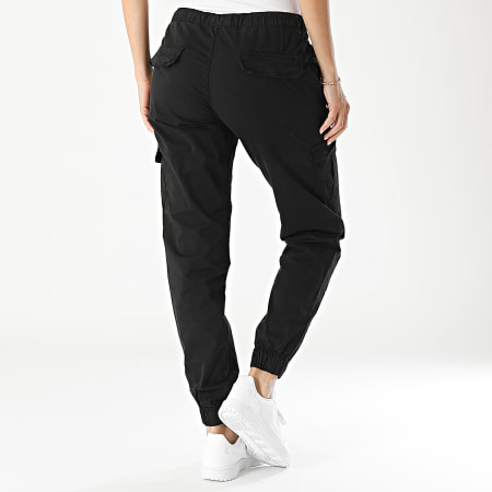 Urban Classics - Pantalon Cargo Femme TB3626 Noir