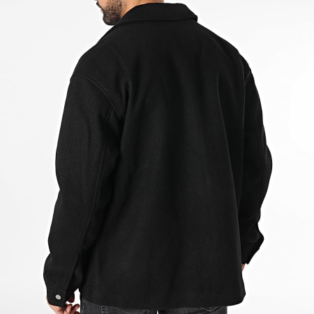 Urban Classics - Chaqueta básica con cremallera TB6387 Negro