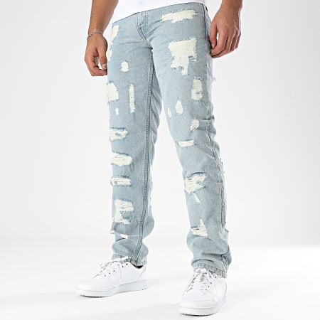 Urban Classics - Jean Straight Fit TB6641 Bleu Wash