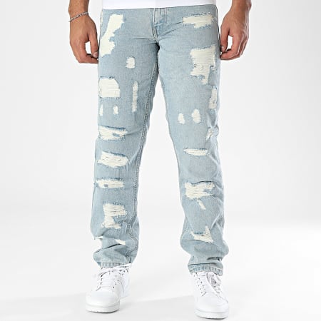 Urban Classics - Jean Straight Fit TB6641 Bleu Wash