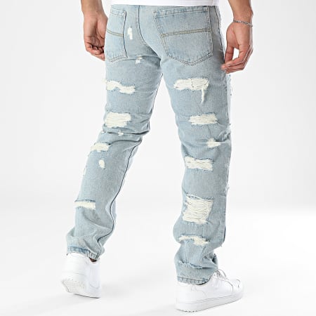 Urban Classics - Jean Straight Fit TB6641 Bleu Wash