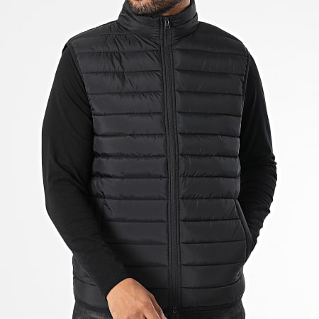 Urban Classics - Chaqueta de pluma sin mangas TB7011 Negro