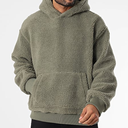 Urban classics teddy hoodie new arrivals