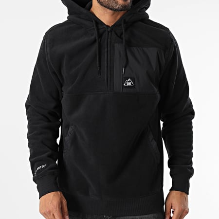 Vans - Sweat Capuche Polaire Col Zippé Vendor 00JY4 Noir