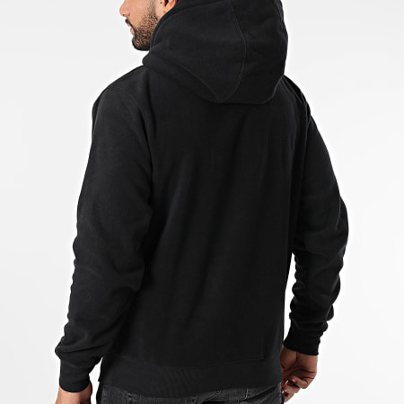 Vans - Sweat Capuche Polaire Col Zippé Vendor 00JY4 Noir