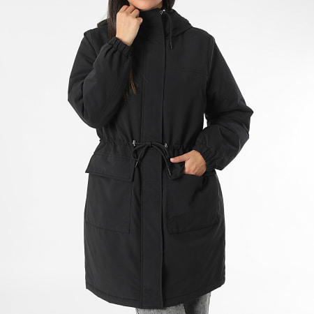 Classic Series - Parka Capuche Femme Alma Noir