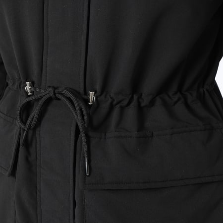 Classic Series - Parka Capuche Femme Alma Noir