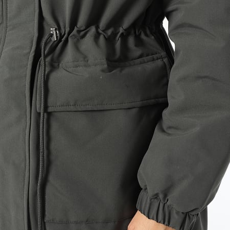 Classic Series - Parka Capuche Femme Alma Gris Anthracite