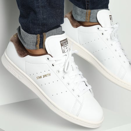 Adidas Originals Cestini Stan Smith IF7003 Calzature Oro Bianco Metallizzato Marrone Ryses