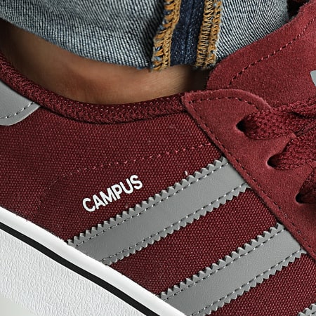 Adidas Originals - Baskets Campus Vulc IF9286 Shadow Red Grey Three Gum 3