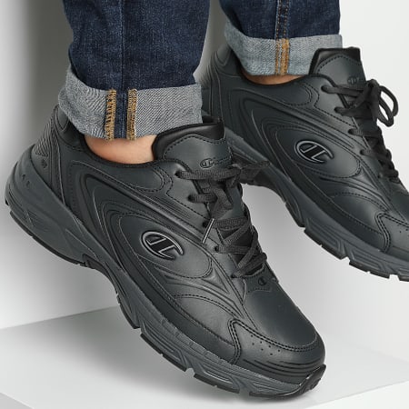 Champion - Baskets Low Cut Shoe S22349 Black Dark Grey