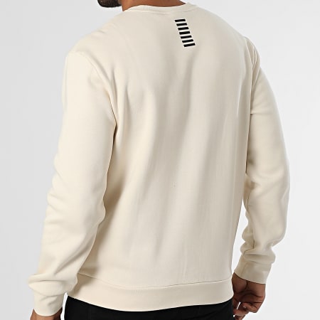 EA7 Emporio Armani - Sudadera con cuello redondo 8NPM34-PJVTZ Beige