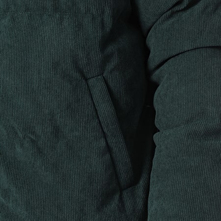 Frilivin - Doudoune Capuche Vert Bouteille