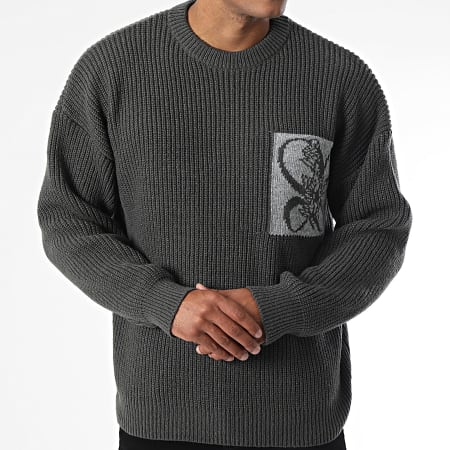 Frilivin - Pull Gris Anthracite