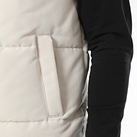 Frilivin - Abrigo sin mangas beige