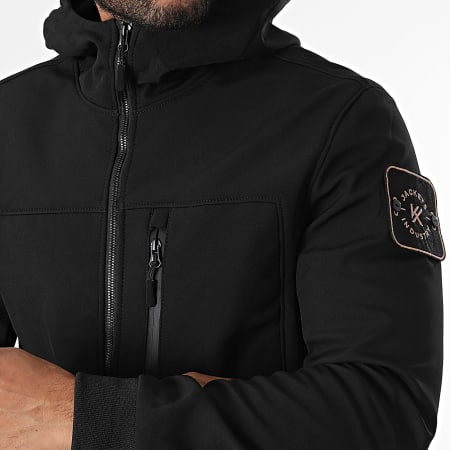 Kymaxx - Veste Zippée Capuche Noir - LaBoutiqueOfficielle.com