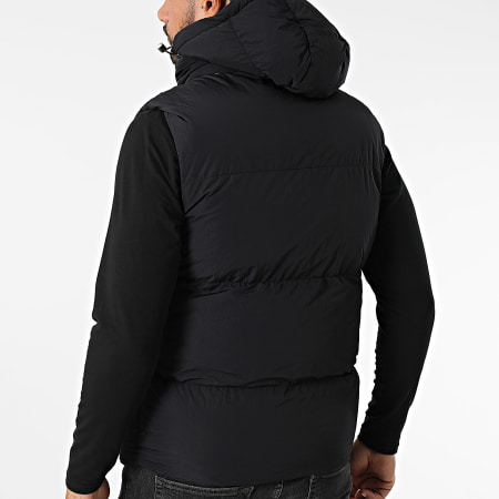 Kymaxx - Chaqueta sin mangas con capucha Negro