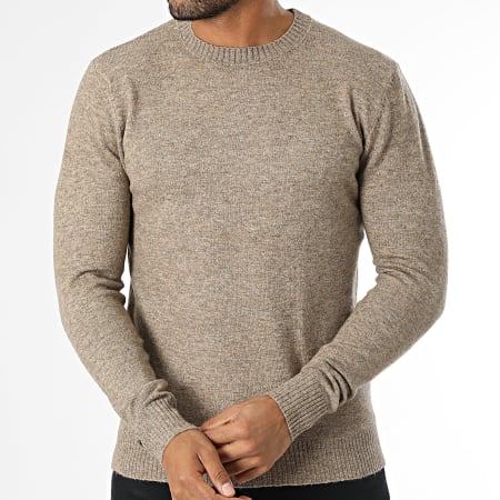 KZR - Pull Beige Chiné