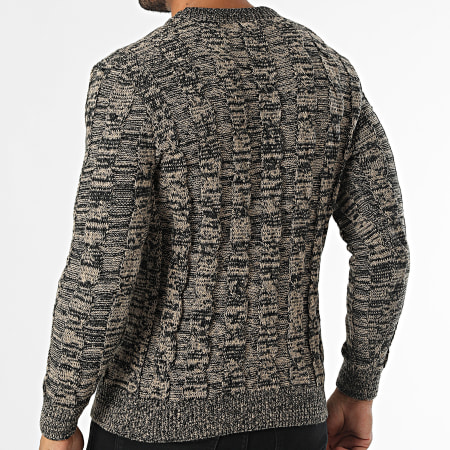 KZR - Pull Beige Noir