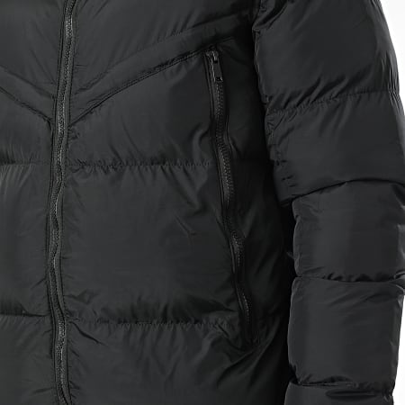 KZR - Doudoune Capuche Noir