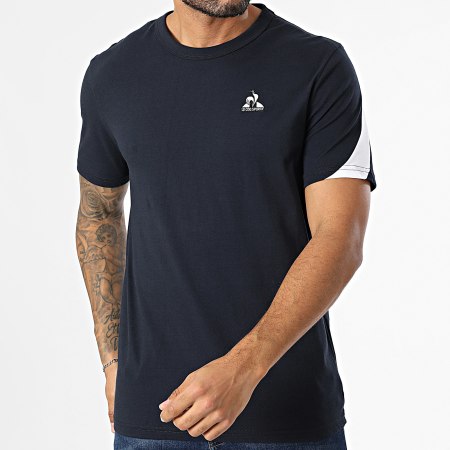 Le Coq Sportif - Tee Shirt Heritage N1 2422976 Bleu Marine
