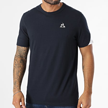 Le Coq Sportif - Tee Shirt Heritage N1 2422976 Bleu Marine