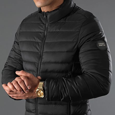 Teddy Smith - Chaqueta con capucha Blight Negra
