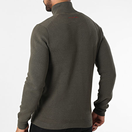 Teddy Smith - Ettore zipped sweatshirt 10915528D Khaki green