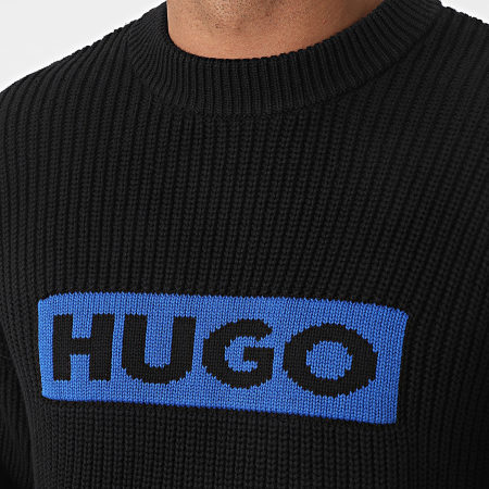 Hugo Blue - Pull Seylo 50525363 Noir