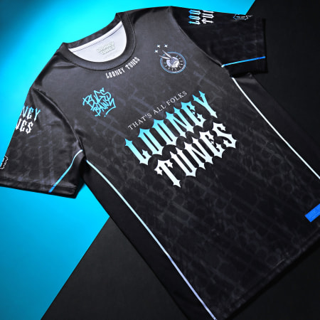 Maillot de foot vintage Looney Tunes BARCA Bugs Bunny Taz