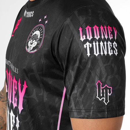 Looney Tunes - Maillot Collector Taz Worldwide Pink Noir