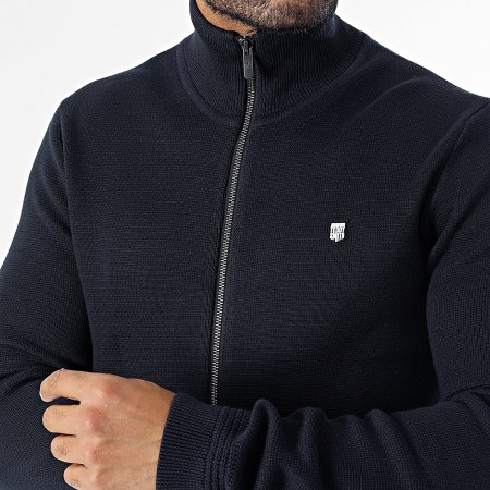 Teddy Smith - Sweat Zippé Etorre 10915528D Bleu Marine