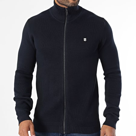Teddy Smith - Sweat Zippé Etorre 10915528D Bleu Marine