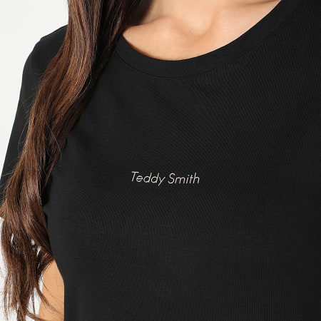 Teddy Smith - Damesshirt Ribelle Zwart