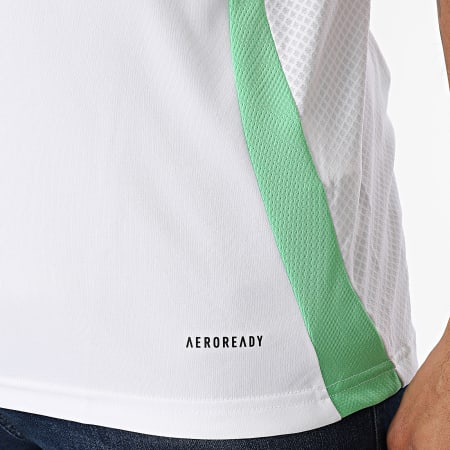 Adidas Sportswear - Maillot De Foot A Bandes Fédération Algérienne De Football IT2731 Blanc